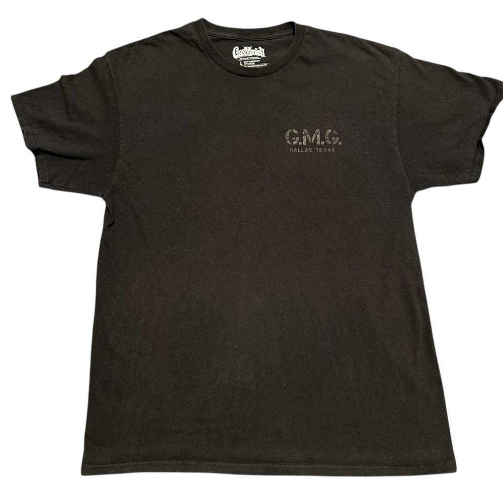 Gas Monkey Garage Black Graphic Tee (L) – Fast N’ Loud Fan Shirt